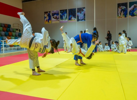 Gəncə İdman Sarayında yeni cüdo zalı fəaliyyətə başlayıb